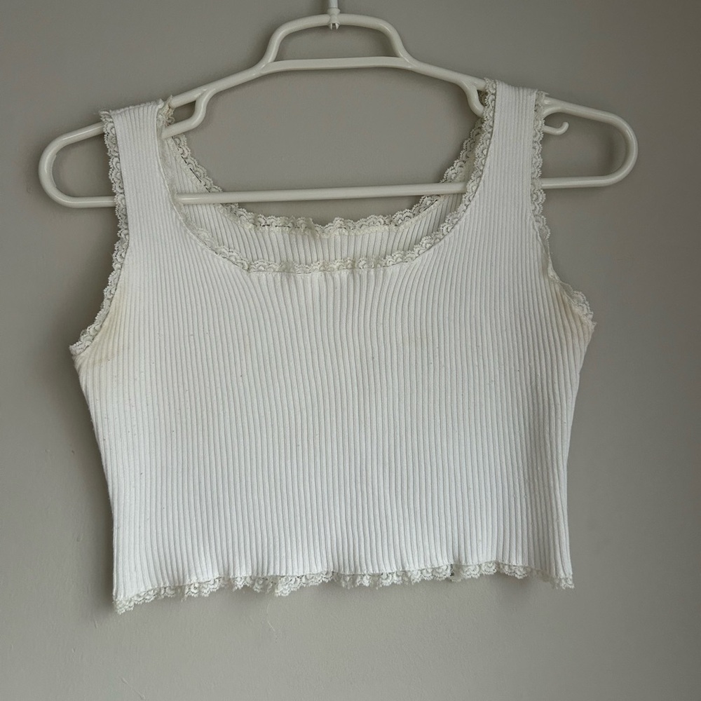 CUTE RIPPLED CROP TOP